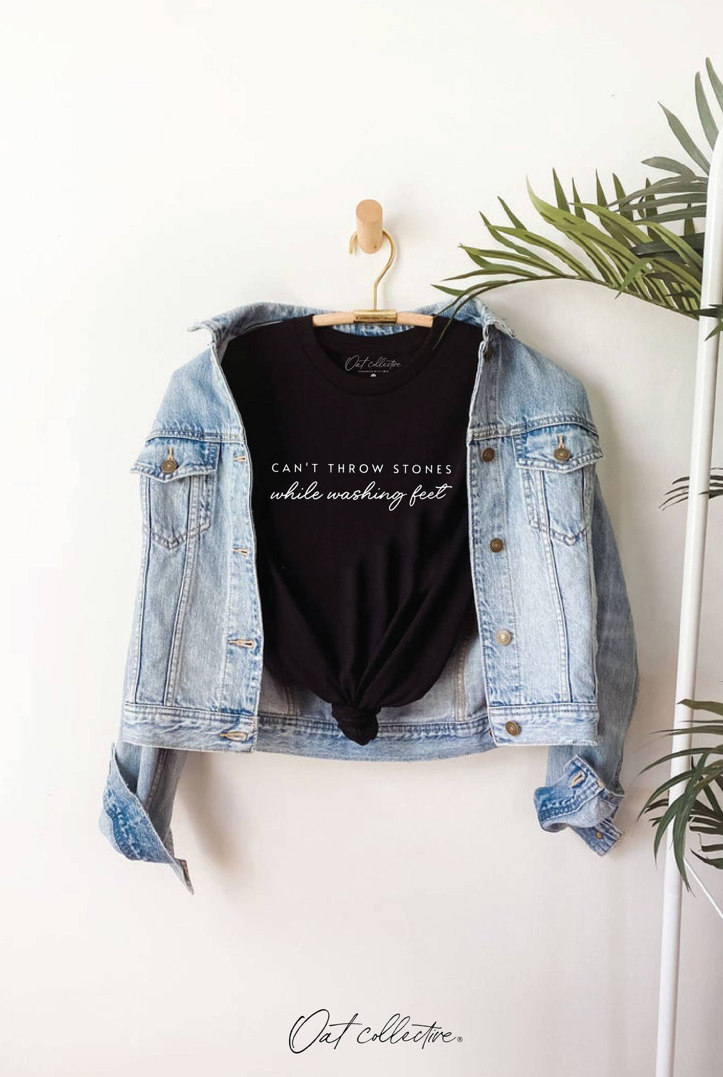 CAN'T THROW STONES tee
