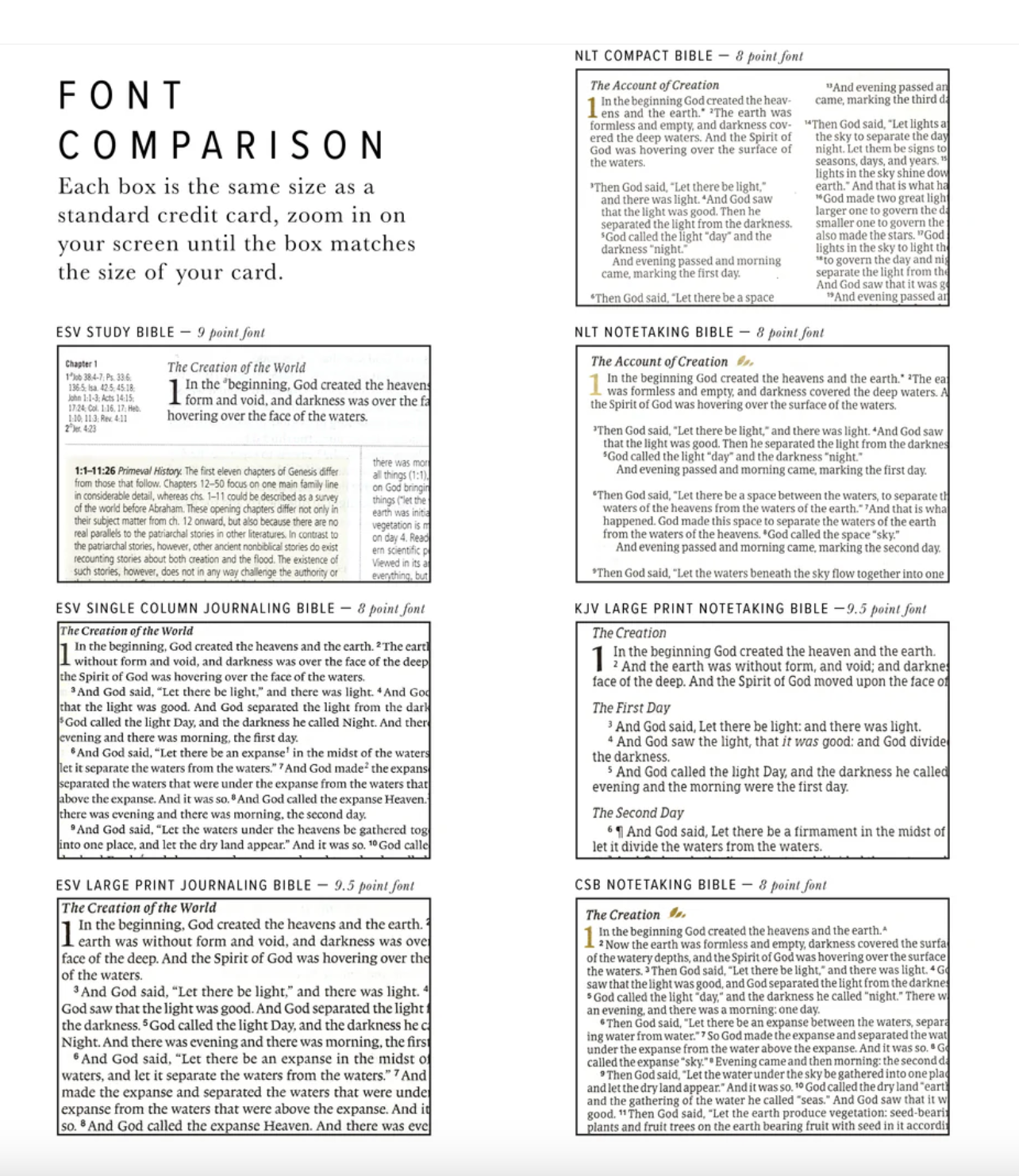 KJV Large Print Bible- PREORDER