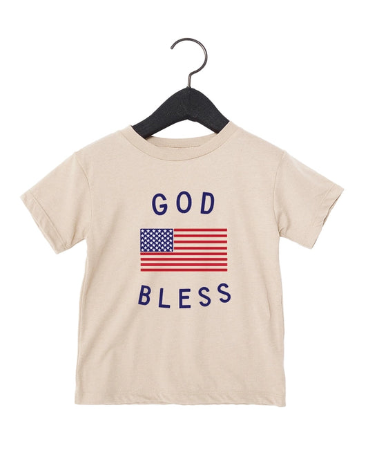 Kids God Bless America tee