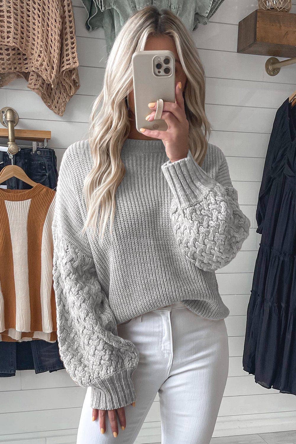 Madelynne Chunky Knit Sweater | S-XL