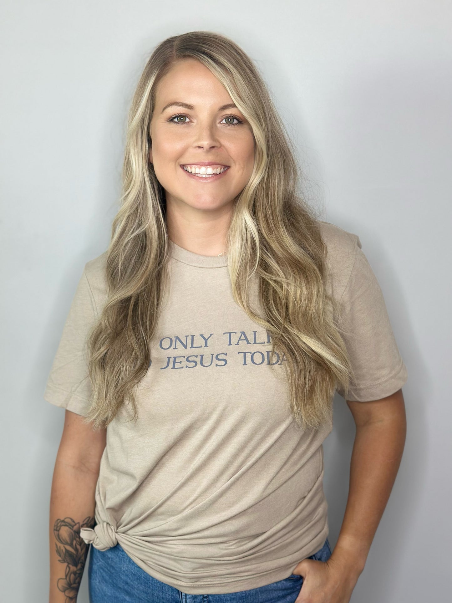 I'm Only Talking To Jesus Today Tee