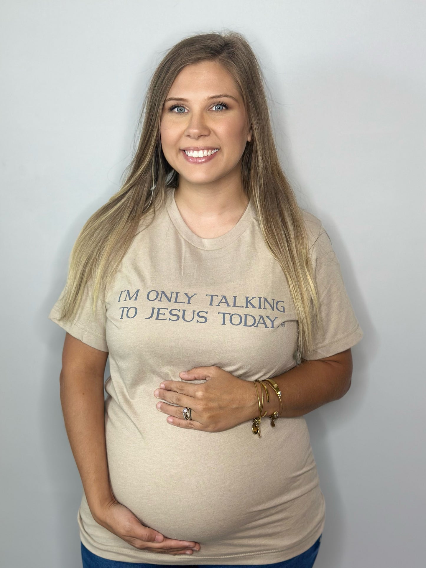 I'm Only Talking To Jesus Today Tee