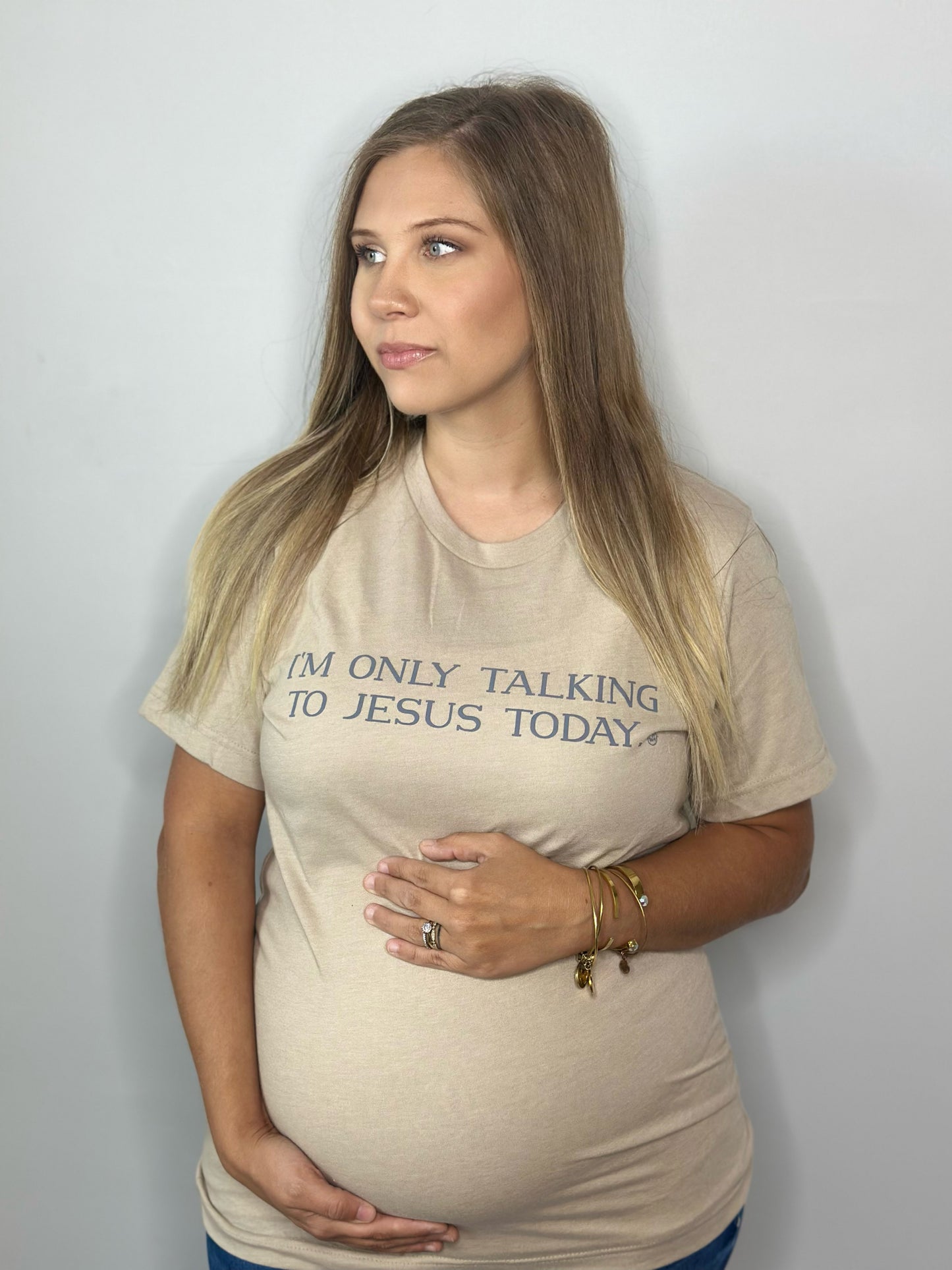 I'm Only Talking To Jesus Today Tee