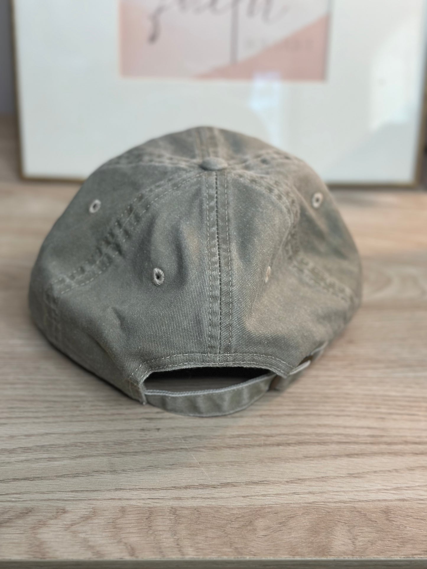 Overcomer Baseball Hat - Khaki