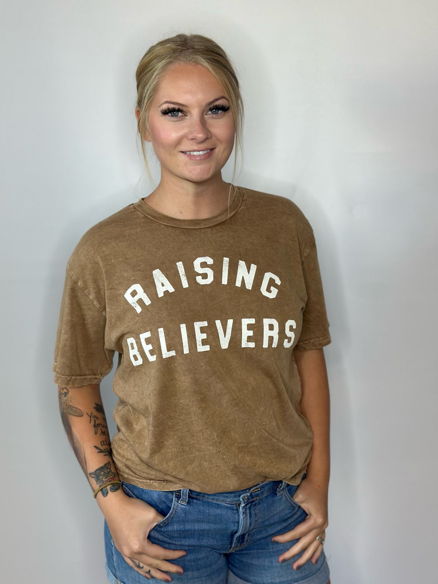 Raising Believers Tee