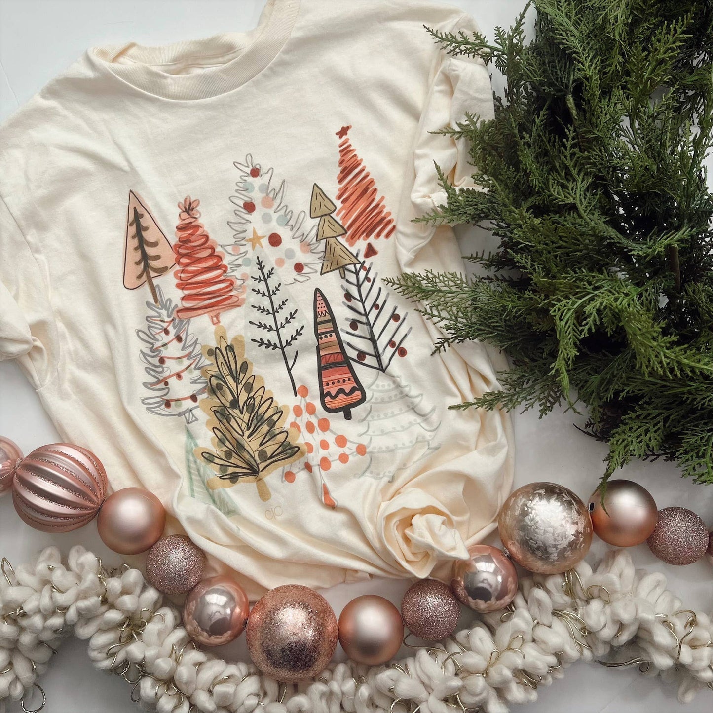 Retro Christmas Tree Farm Tee